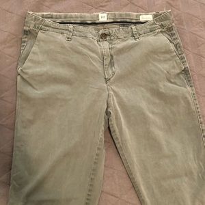 Distressed Gap Chino Pants